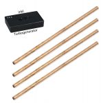 Kupfer Elektroden + 1 Turbogenerator