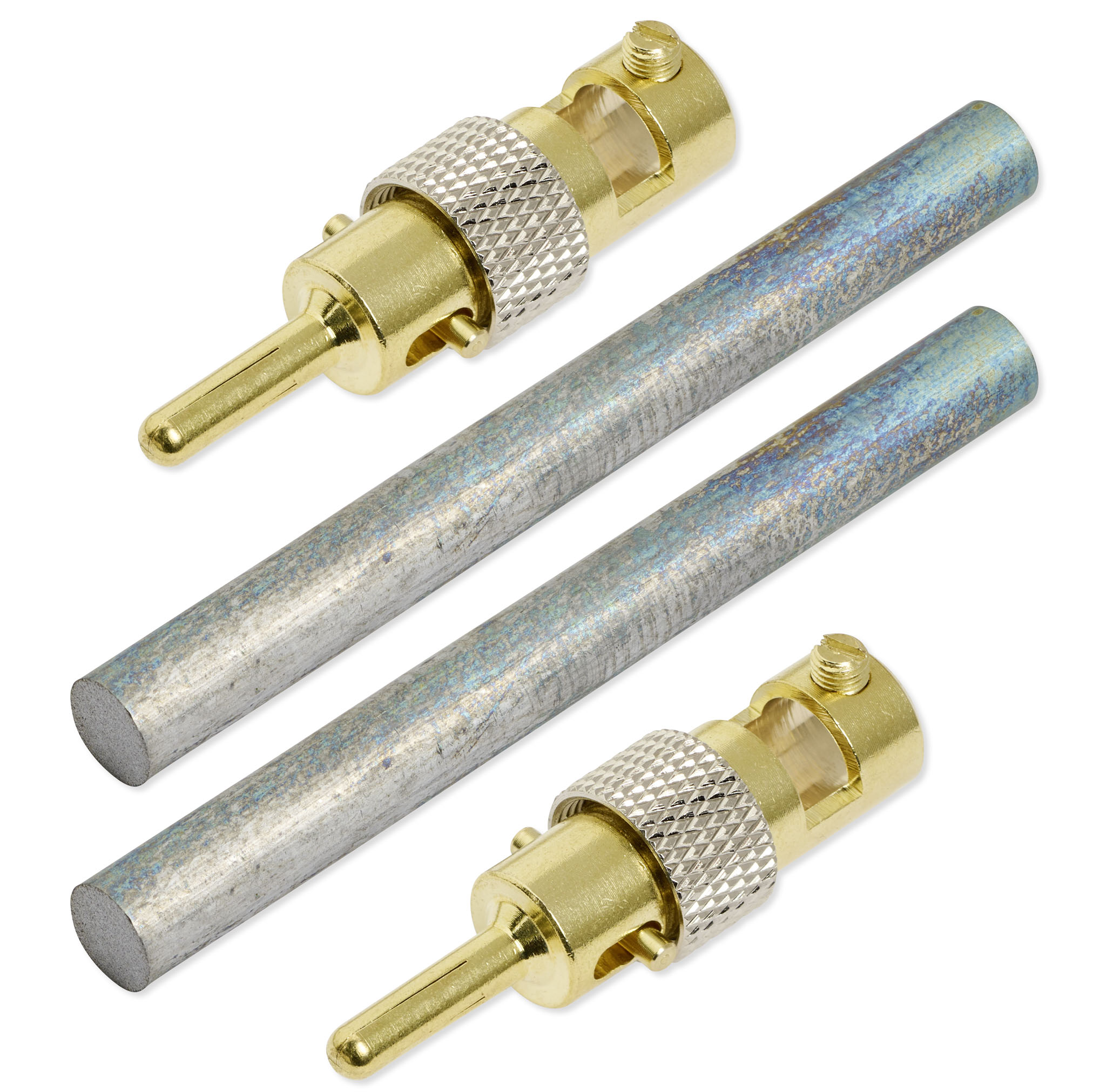 Vanadium_82x8mm_2Stecker Vanadium Elektroden + 1 Turbogenerator – Bild 1