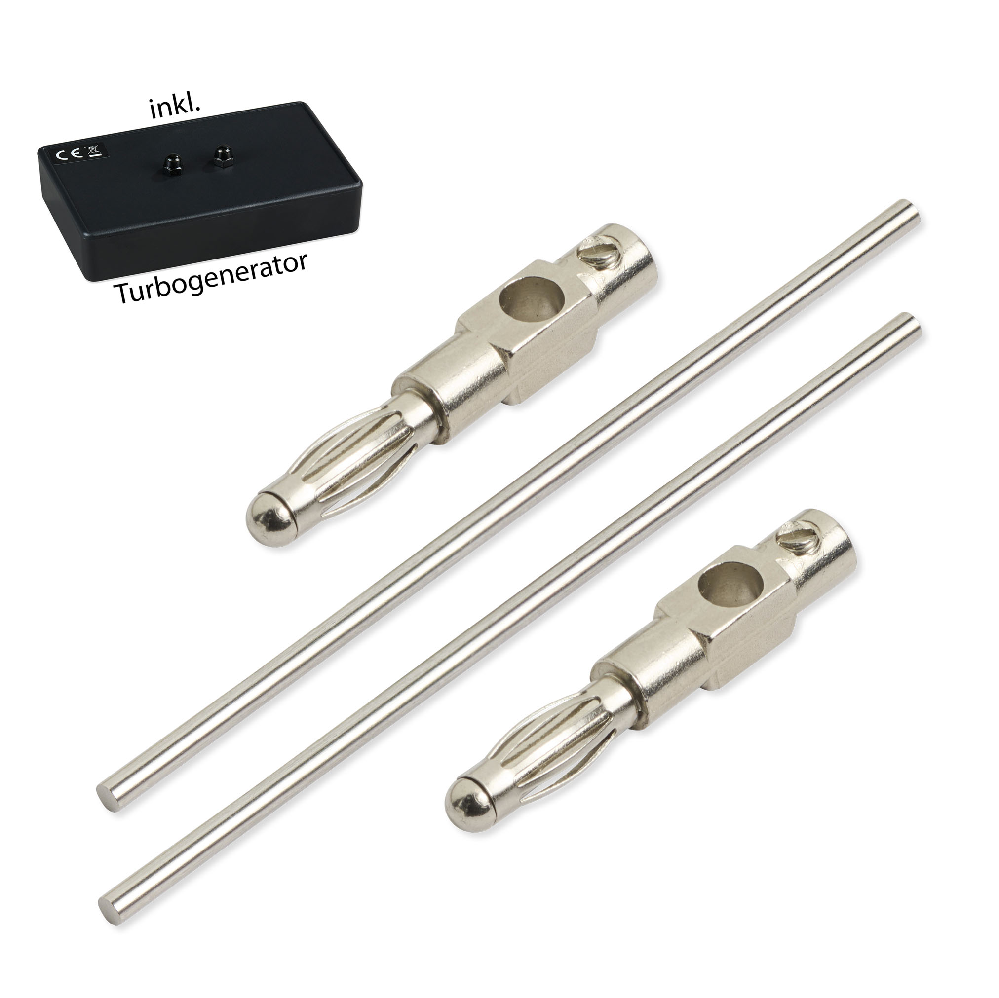 Rhodium_82x2,5mm_2-Stecker+Turbo Rhodium Elektroden + 1 Turbogenerator – Bild 1