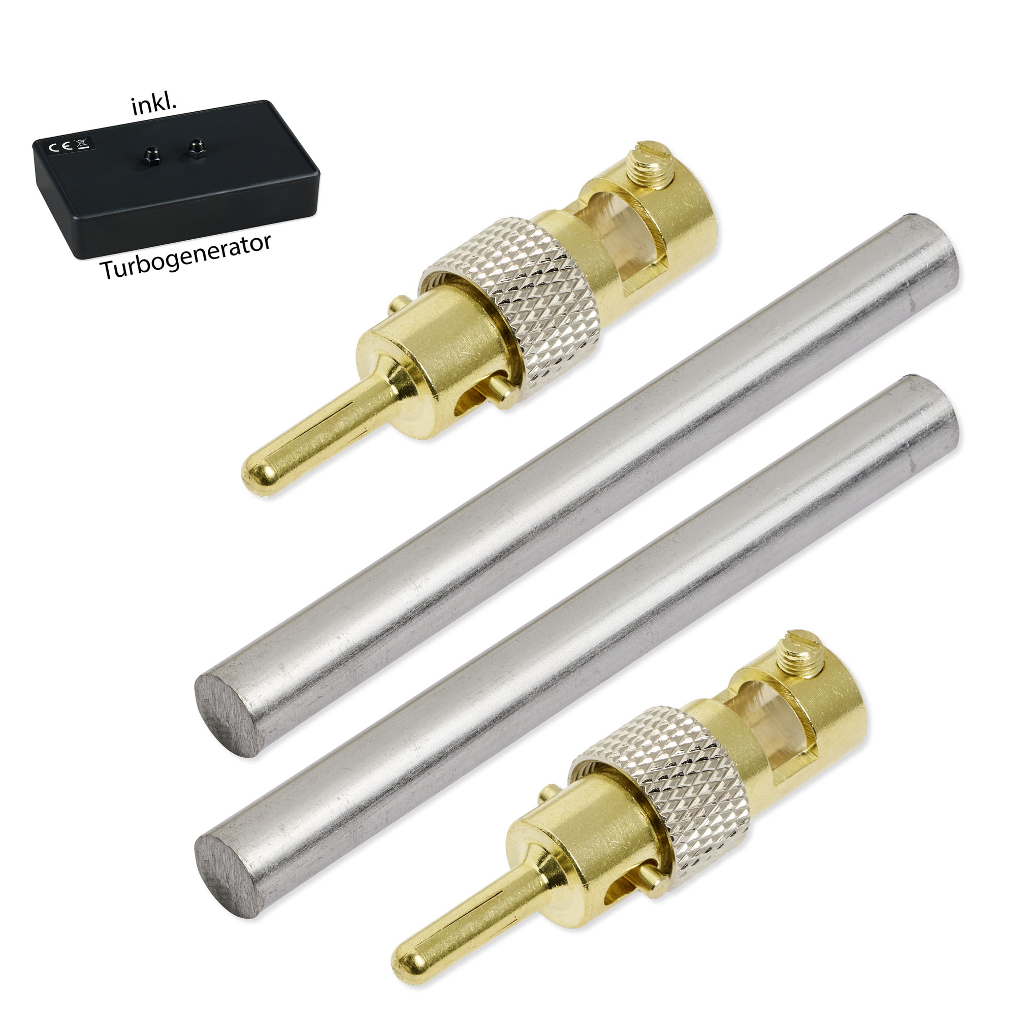 Tantal_82x8mm_2-Stecker+Turbo Tantal Elektroden + 1 Turbogenerator – Bild 1