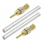 Aluminium Elektroden 10 cm x 8,0 mm (1 Paar)