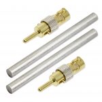 Eisen Elektroden 10,0 cm x 8,0 mm (1 Paar)