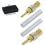 Gallium Elektroden 5,0 cm x 8,0 mm (1 Paar) mit Turbogenerator 6.0