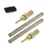 Mangan Elektroden 10,0 cm x 8,0 mm (1 paar) mit Turbogenerator 6.0