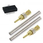 Molybdän Elektroden 10,0 cm x 8,0 mm (1 Paar) mit Turbogenerator 6.0