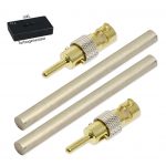 Nickel Elektroden 10,0 cm x 8,0 mm (1 Paar) mit Turbogenerator 6.0