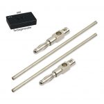 Nickel Elektroden 8,2 cm x 2,5 mm (1 Paar) mit Turbogenerator 6.0