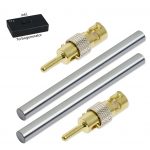 Silizium Elektroden 10,0 cm x 8,0 mm (1 Paar) mit Turbogenerator 6.0