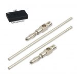 Zinn Elektroden 8,2 cm x 2,5 mm (1 Paar) mit Turbogenerator 6.0