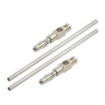 Eisen Elektroden 8,2 cm x 2,5 mm (1 Paar)