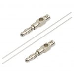 Iridium Elektroden 8,2 cm x 0,5 mm (1 Paar)