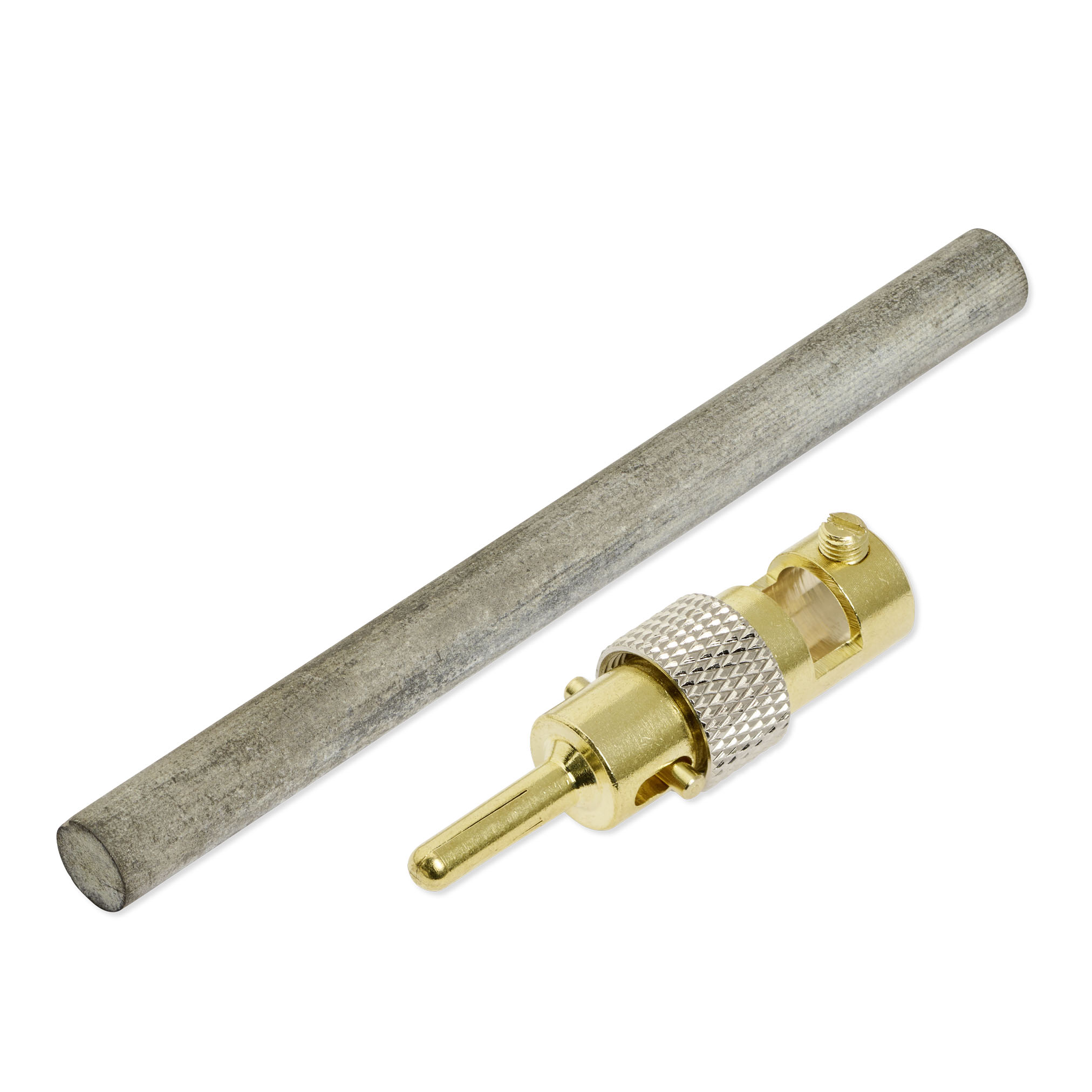Mangan_100x8mm_1-Stecker Mangan Elektroden 10,0 cm x 8,0 mm (1 Stab) – Bild 1