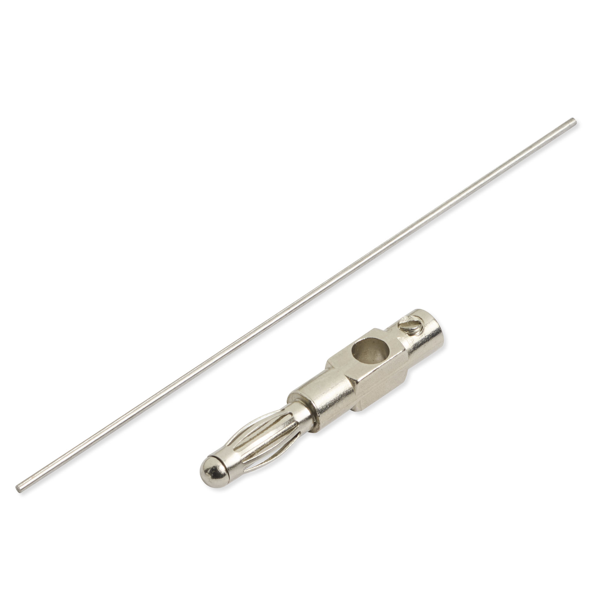 Rhodium_82x1mm_1-Stecker Rhodium Elektroden 8,2 cm x 1,0 mm (1 Stab) – Bild 1