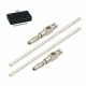 Silber Elektroden 8,2 cm x 2,5 mm (1 Paar) mit Turbogenerator 6.0