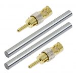 Silizium Elektroden 10,0 cm x 8,0 mm (1 Paar)