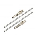 Tantal Elektroden 8,2 cm x 2,5 mm (1 Paar)