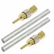 Zink Elektroden 10,0 cm x 8,0 mm (1 Paar)