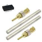 Zinn Elektroden 10,0 cm x 8,0 mm (1 Paar) mit Turbogenerator 6.0