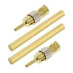 Gold Elektroden 8,2 cm x 8,0 mm (1 Paar)