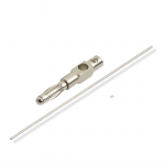Iridium Elektroden 4,1 cm x 0,5 mm (1 Stab)