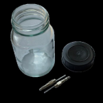 Platin Elektroden 2,7 cm x 1,0 mm (1 Paar) inkl. Flasche 250 ml
