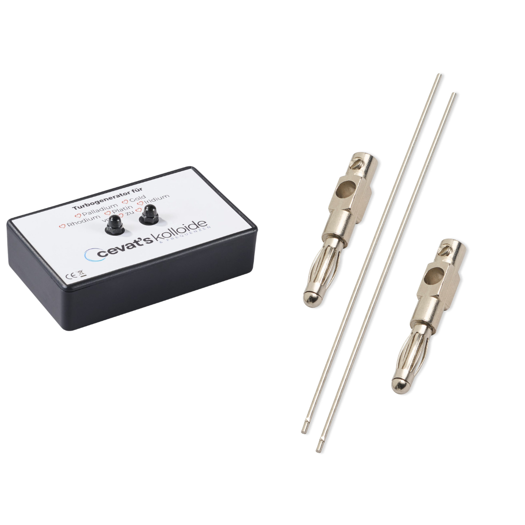 Platin-Elektroden-82-cm-x-10-mm-1-Paar-mit-Katalysatorengenerator Platin Elektroden 8,2 cm x 1,0 mm (1 Paar) mit Katalysatorengenerator – Bild 1