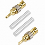 Silber Elektroden 4,1 cm x 8,0 mm (1 Paar)