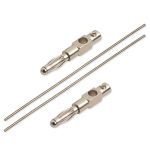 Palladium Elektroden 8,2 cm x 1,0 mm (1 Paar)